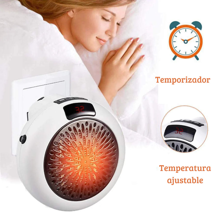 ECO - CALEFACTOR TERMOCERAMICO PORTATIL